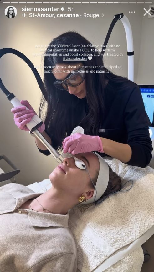 Sienna Santer’s story featuring UltraClear®